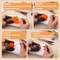80PCS Needle Felting Needles, 4 Sizes Wool Felting Needles, Needle Felting Tools Supplies Kit with Felting Needles Fingercots Storage Box for DIY Wool Felting Crafts